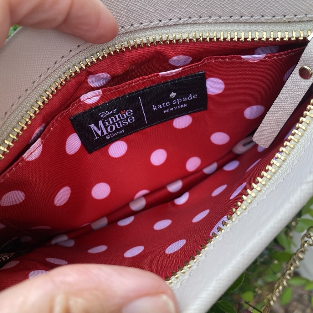 Kate Spade New York X MINNIE‎ MOUSE MINI SIMA CROSSBODY - Picture 6 of 10